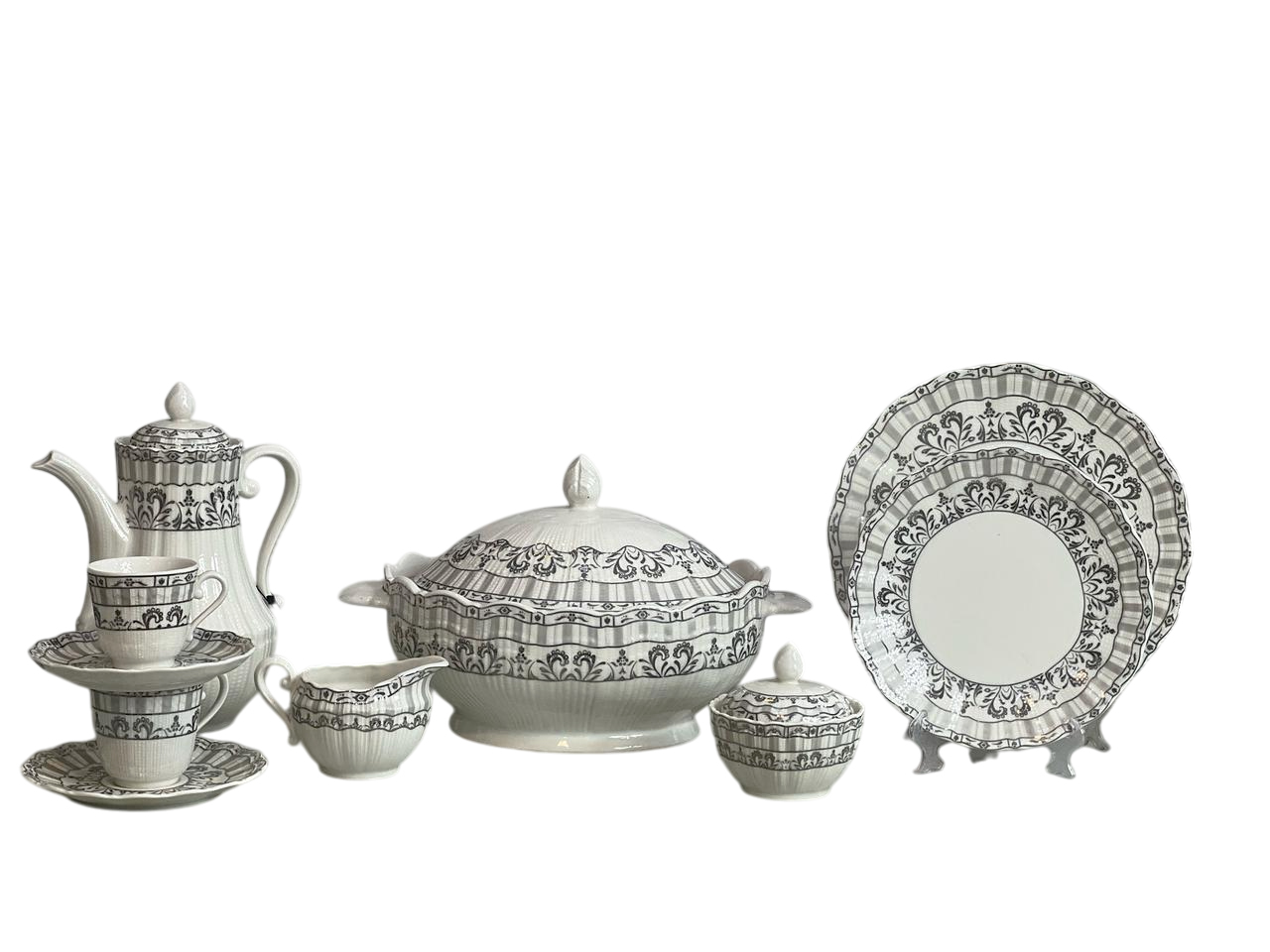 Korai 72-piece dinnerware set