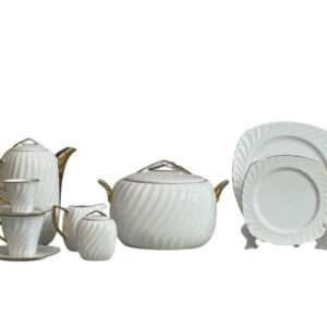 طقم سفره فستون 72ق ملو مربع