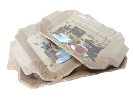 Set of trays, 3*1