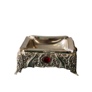 Fire extinguisher, silver