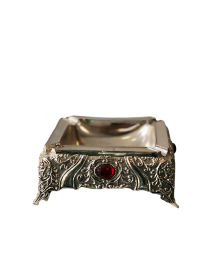 Fire extinguisher, silver