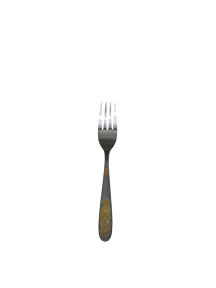 Large gilded spoon/fork, 50g