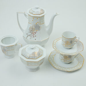 Octagonal dining set, 128 s, Kanar