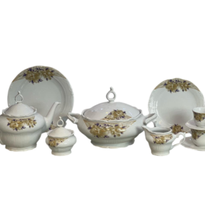 Reina Roses 69-piece china set
