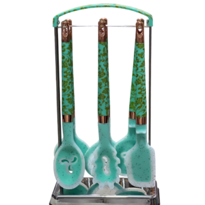 Dispensing set, marble silicone