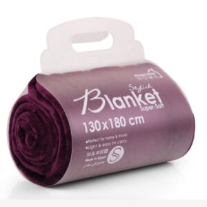 Microfiber blanket, 180*130, various colors