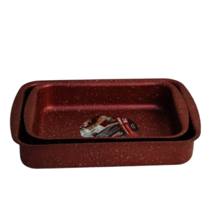 Turkish granite casserole set, 2 pieces