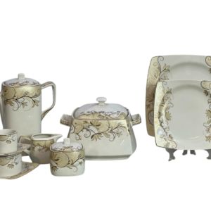 72-piece T-Sheep Corner Ivory Dinner Set