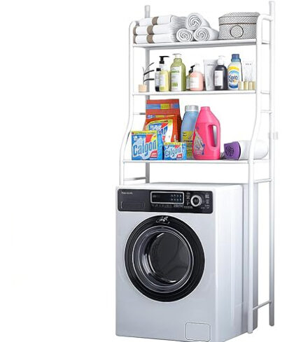 Metal washing machine stand