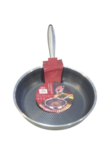 Stainless steel frying pan, size 26