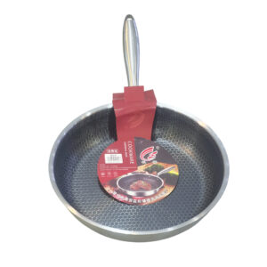 Stainless steel frying pan, size 24