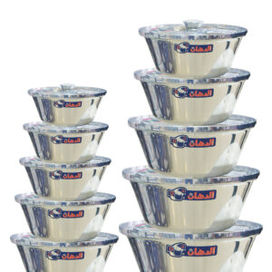 Shawarma cookware set, aluminum handle, 10 pieces