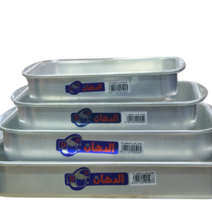 Set, casserole, oven, rectangular, 4 pieces, paint