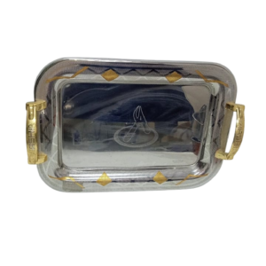 صنيه ، استيل ، 2 قطع ، ارشا، اشكال