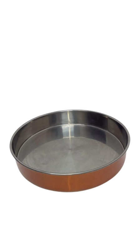 Tray, oven, stainless steel, 3 pieces, colors