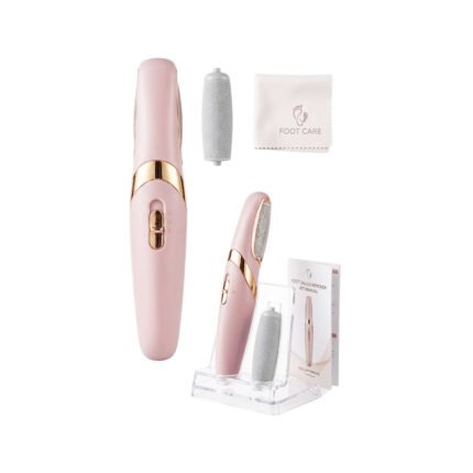 Foot care exfoliating device and electric dead skin file for care