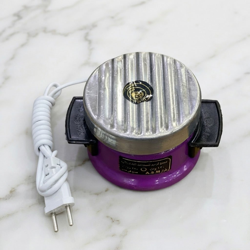Round electric bean warmer for roasting beans and heating drinks and food - Image 2
