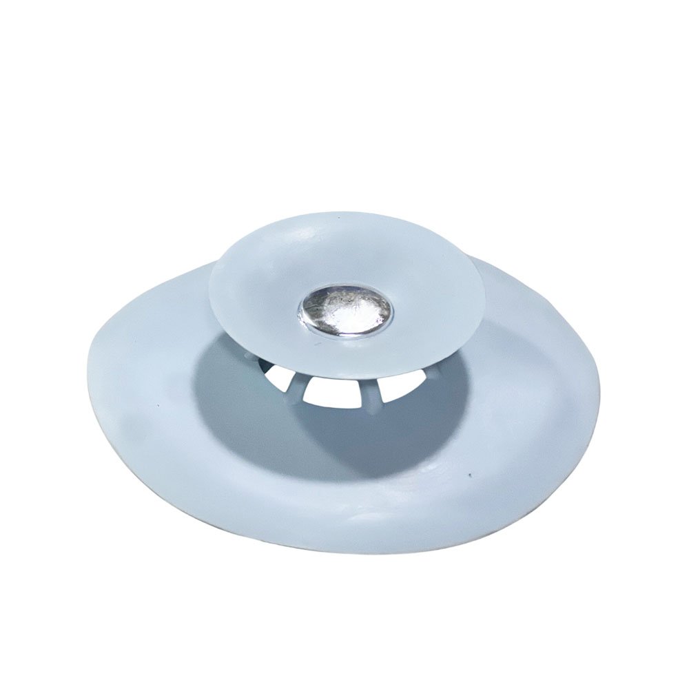 Silicone sink cover and stopper with metal nipple to prevent clogging - Image 3