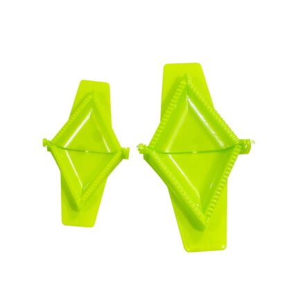 Samosa and Pastry Forming and Packaging Mold Set, Plastic, Diamond Shape, 2 Pieces