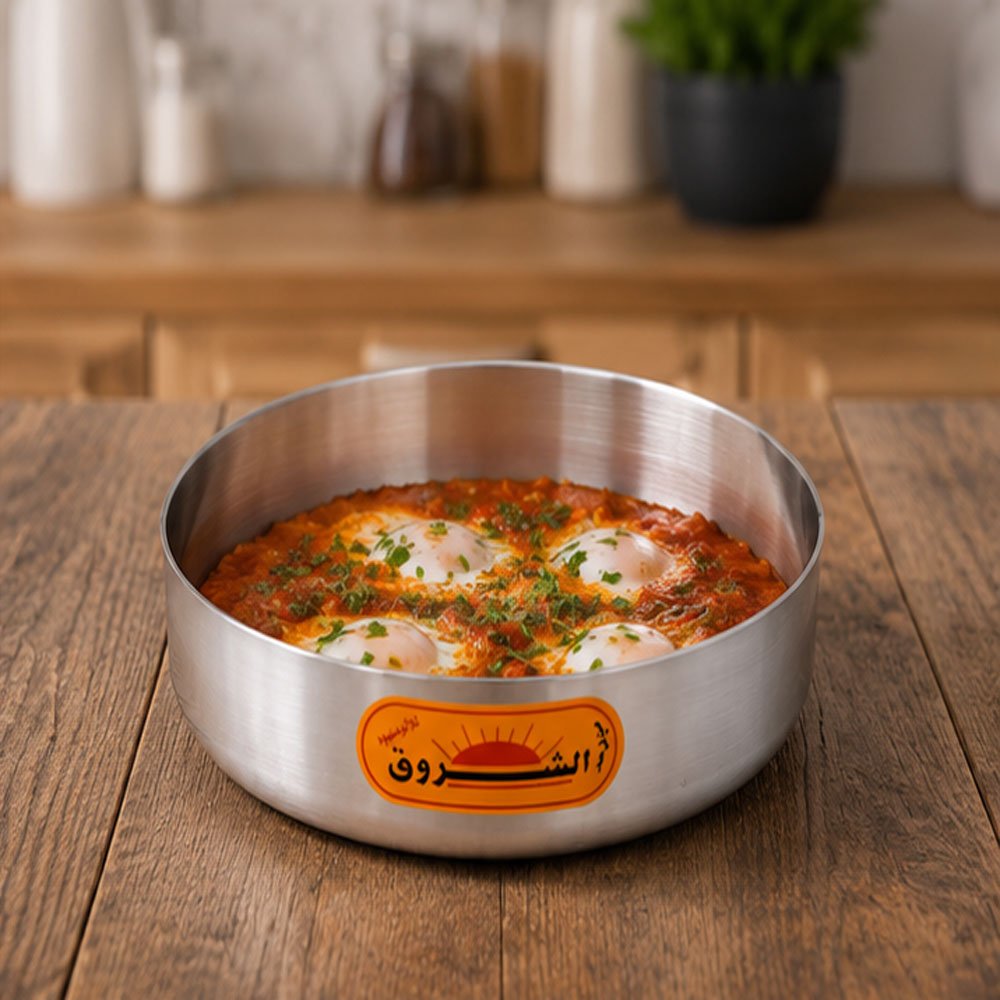 Premium 5-Piece Aluminum Oven Tray Set by Al-Shrouk - Durable Baking Pans Perfect for All Meals and Pastries - Image 4