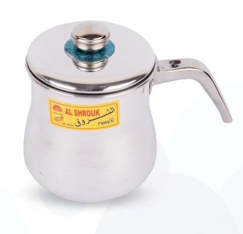 El Shorouk Aluminum Milk Boiling Pot Size 12 High Quality Milk Pan With Handle - Image 4