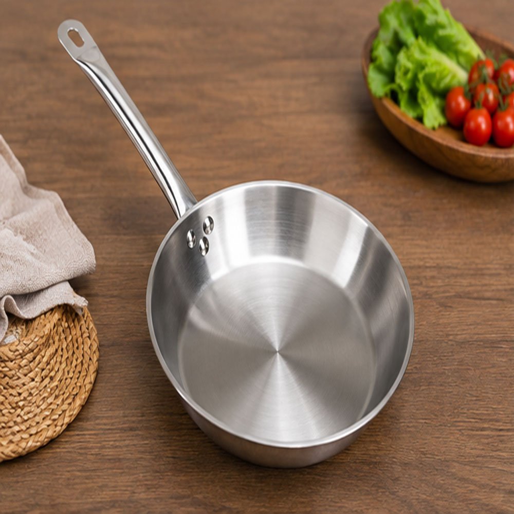 Premium Aluminum Fry Pan Set by Al-Shrouk - Durable and Professional Design for High-Efficiency Frying and Searing - Image 2
