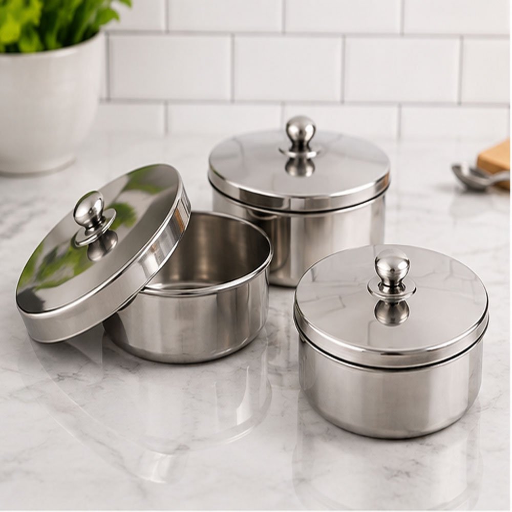 Super Aluminum Oven Baking Trays Set With Lids 3 Pieces Sizes 26 To 30 Cookware