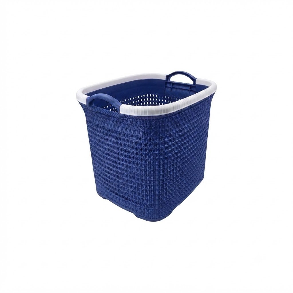 El Andalous Horus 1 Plastic Laundry Basket Laundry Hamper Clothes Storage With Handles - Image 7