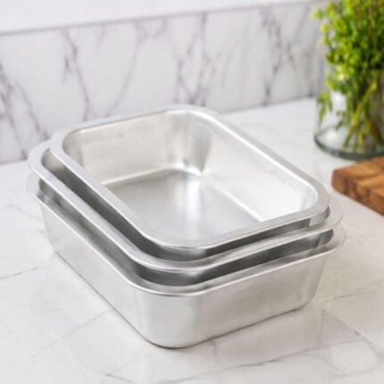 El Shorouk Aluminum Premium Oven Casserole Dish High Quality Roasting Baking Pan