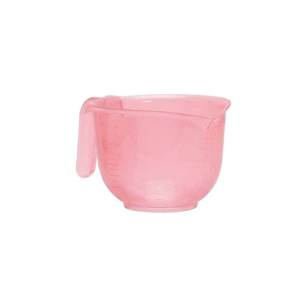 Al Andalus Transparent Plastic Measuring Jug Cup With Handle And Spout - - Image 5
