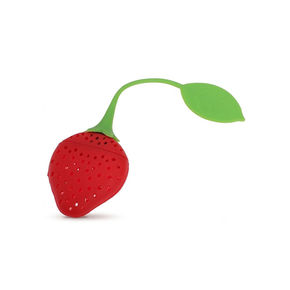 Al Rehman Cute Strawberry Shaped Silicone Tea Infuser Strainer Filter Steeper - Image 2