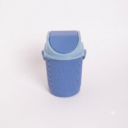 El Andalous Turkish Plastic Trash Dustbin No. 1.3 With Swing Lid Handle