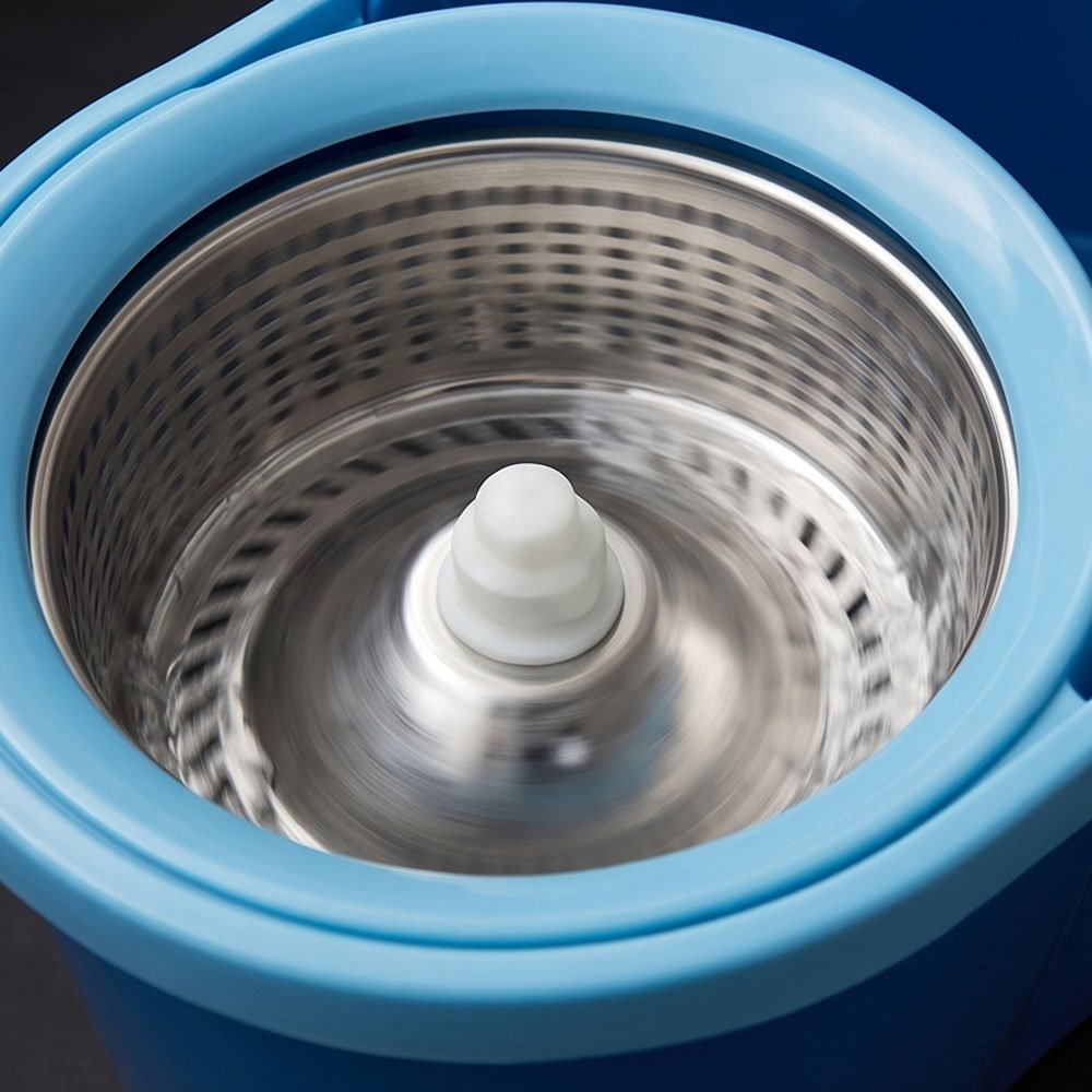 El Andalus Volcano Plastic Heavy Duty Cleaning Bucket Tub with Lid and Handle - Image 3