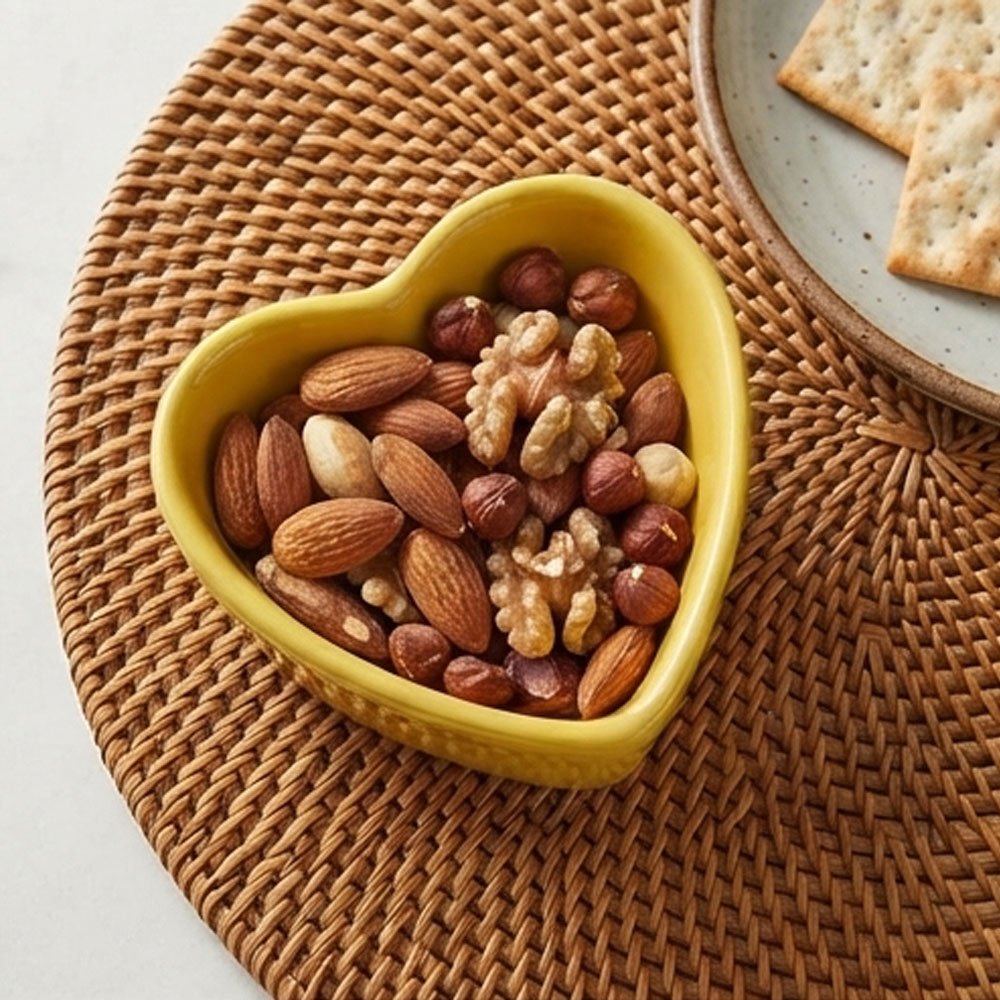 Heart Shaped Colorful Ceramic Ramekin Bowl Dish for Desserts Dips Asaar Zaman - Image 4