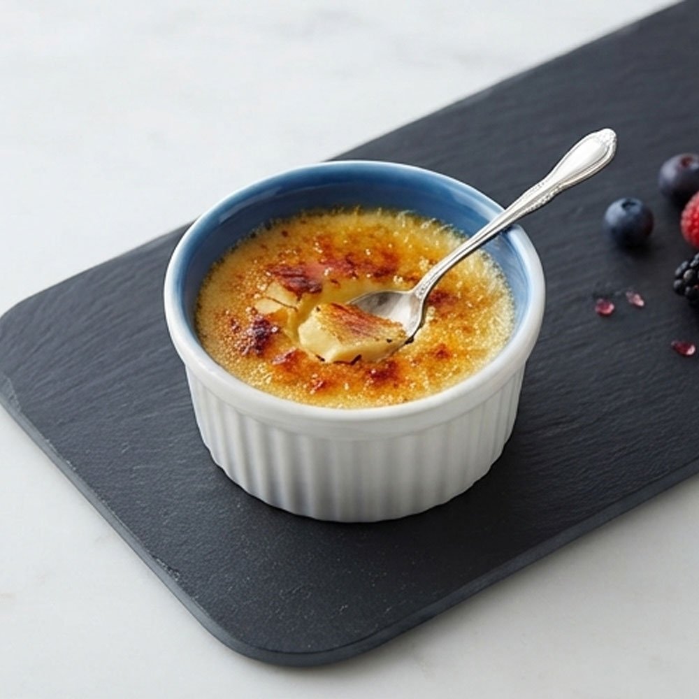 Milton Ceramic Ramekin Bowl Dish for Desserts and Soups Blue Al Rehman - Image 3