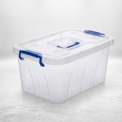 El Andalus Cinderella No. 4 Clear Plastic Storage Box Container Holder Case Lid