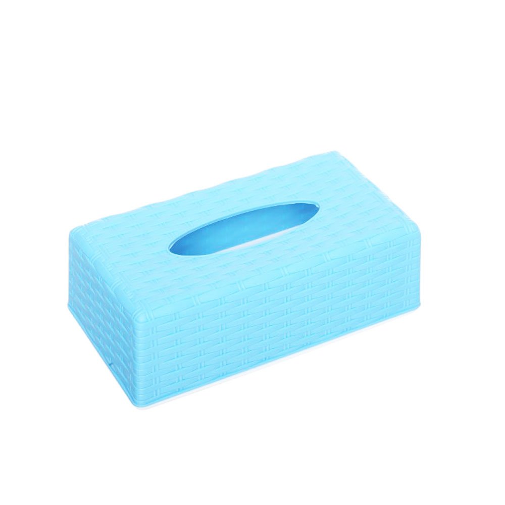 El Andalus Amira Rattan Plastic Tissue Box Holder Dispenser Cover Container Case - Image 2