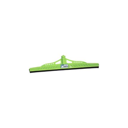 Plastic floor mop with rubber blade for drying ceramic tiles without a stick