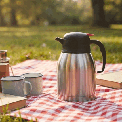 1.5L Stainless Steel Thermal Thermos for Keeping Drinks Hot and Cold