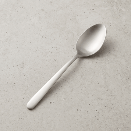 12-piece stainless steel cutlery set with a sleek, matte design