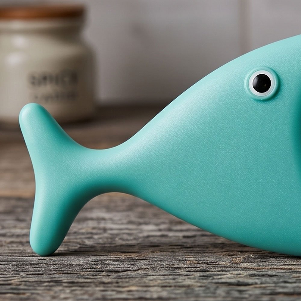 Cute Fish Shaped Stainless Steel Vegetable Peeler For Potatoes Carrots Cucumber Fruit - Image 4