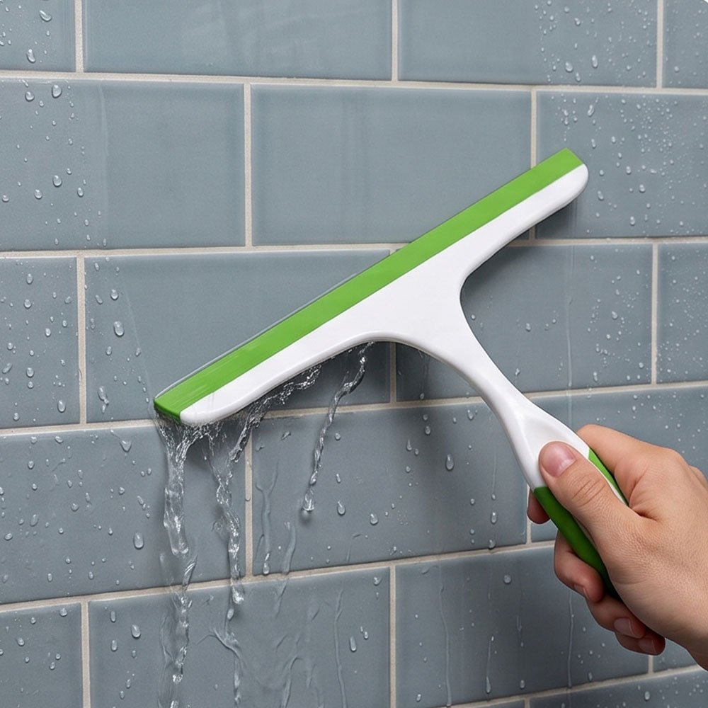 Al Rehman Handheld Glass and Window Squeegee Cleaner with Silicone Blade - Image 3