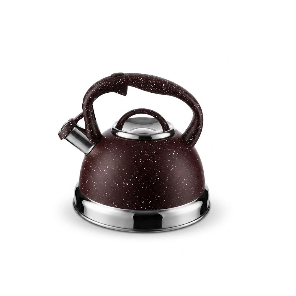 3 Liter Stainless Steel Whistling Tea Kettle Granite Coating Heat Resistant Handle - Image 2