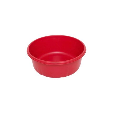 High-quality circular plastic basin by Al Andalus (Carmen Model No. 1), durable and ideal for washing, cleaning, and various everyday household uses.