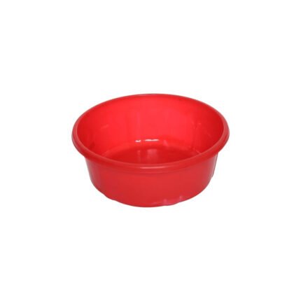 Al Andalus Carmen Round Plastic Laundry Basin Size 2 Heavy Duty Multi Purpose Household Water Tub