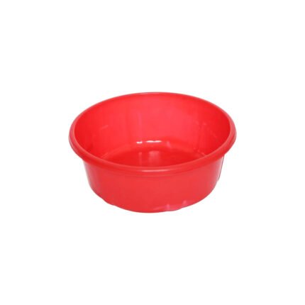 Al Andalus Carmen Round Plastic Laundry Basin Size 5 Heavy Duty Multi Purpose Household Water Tub