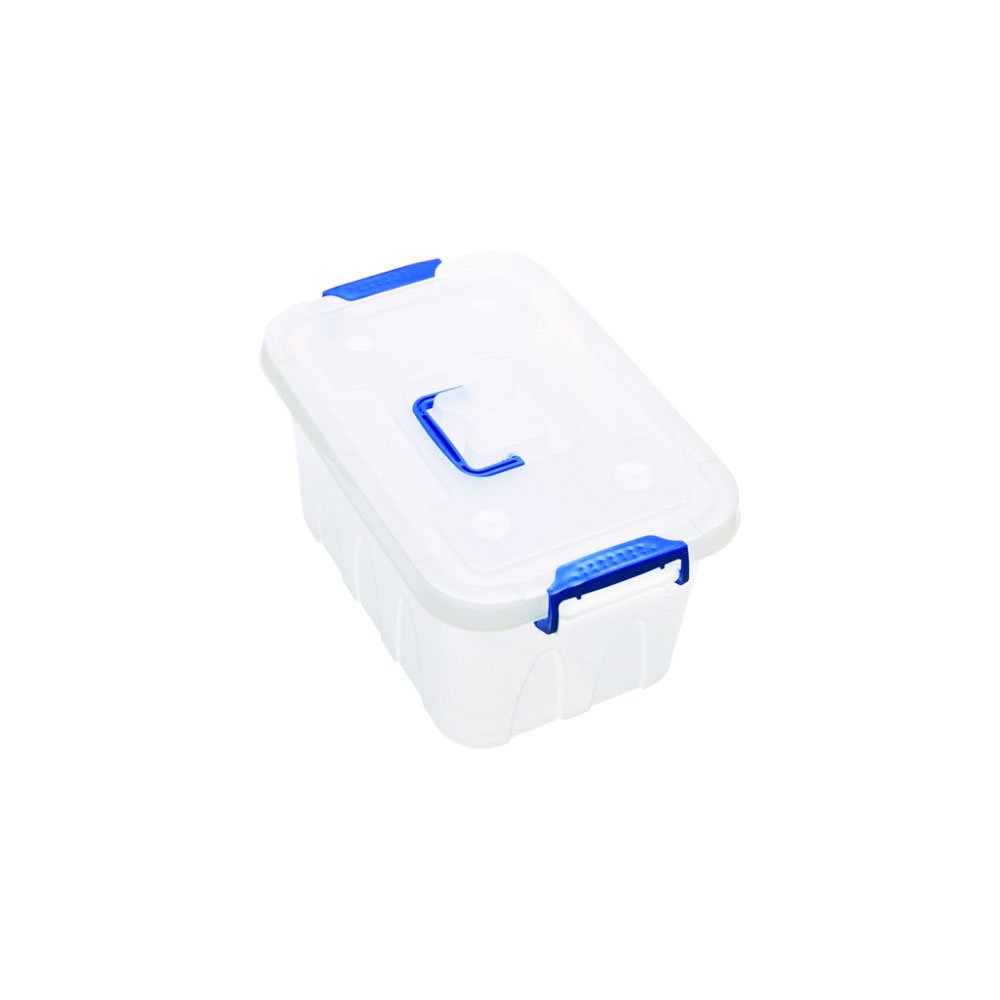 Al Andalus Class Cinderella No. 2 Plastic Storage Box Container With Handle & Locking Clips
