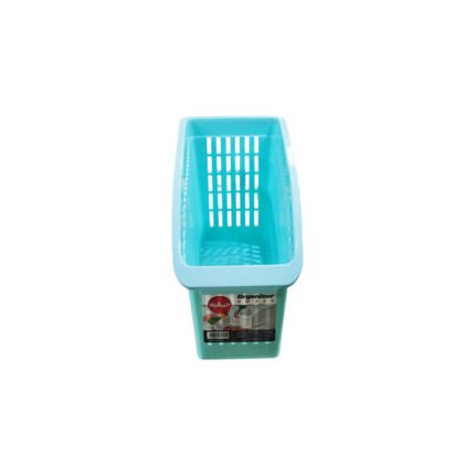 Slim plastic refrigerator and kitchen organizer, National brand, sky blue