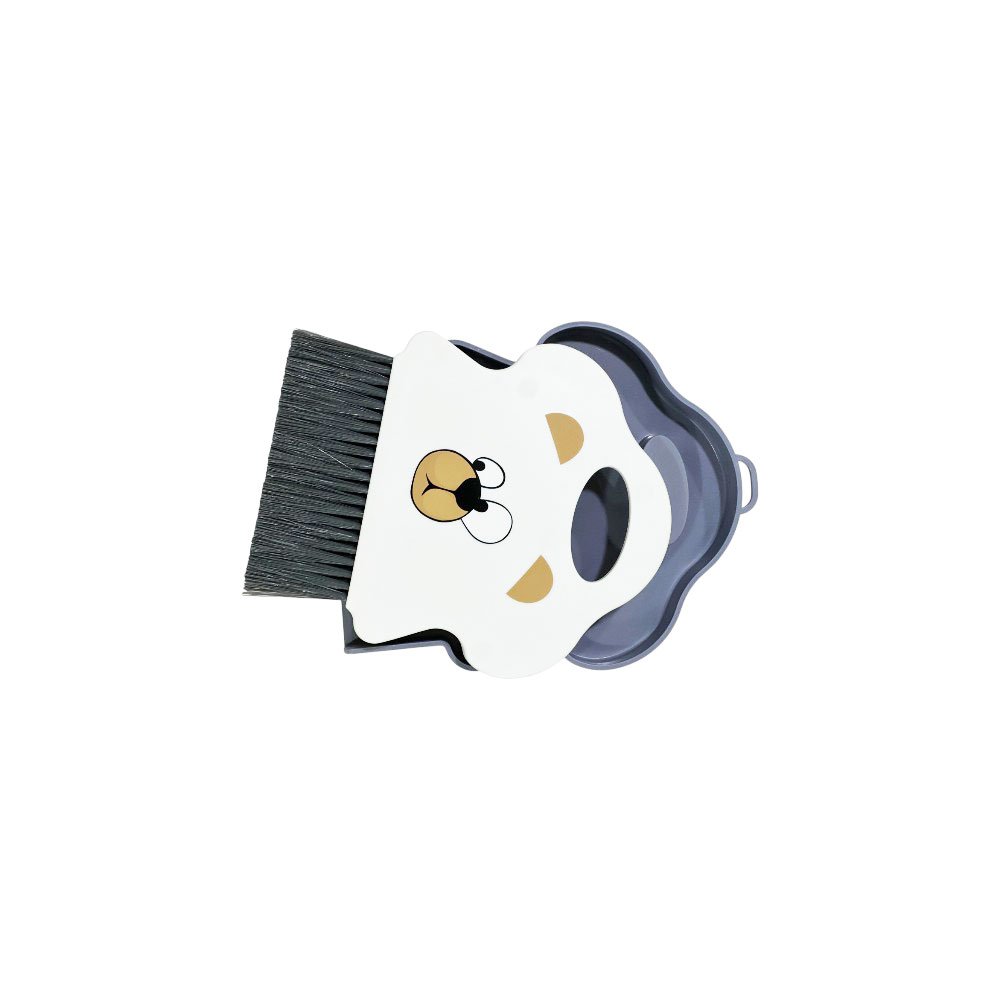 El Amana Mini Table And Desktop Dustpan With Brush Cleaning Set Bear Shape Design - Image 3