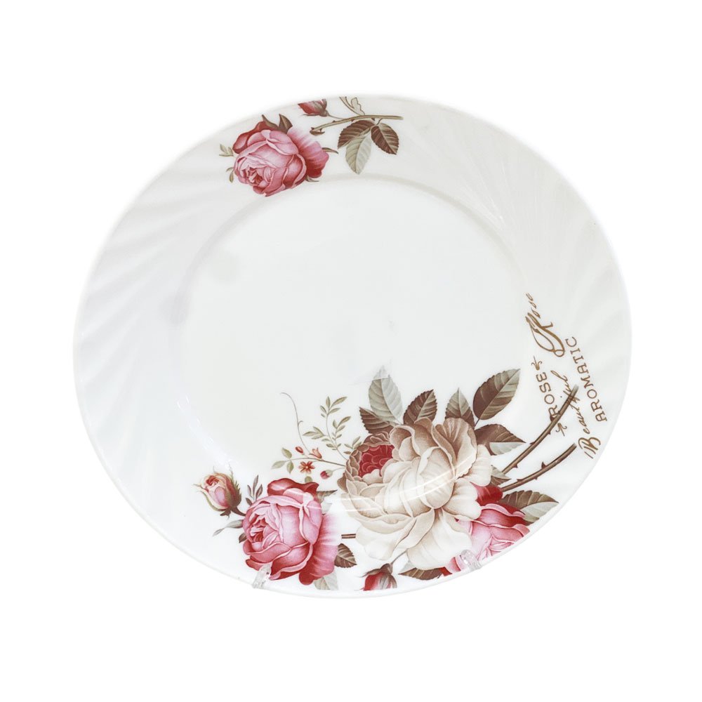 58 Piece Luxury Opal Dinnerware Set Elegant Floral Pattern Dining Tableware - Image 2